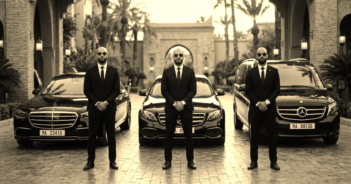 Flotte de chauffeurs VTC premium en formation, marché francilien